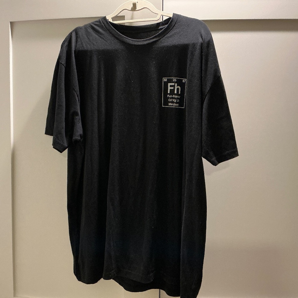 Fun-Haver XXXL Tshirt Black  Find Your Element Dr. Fun.